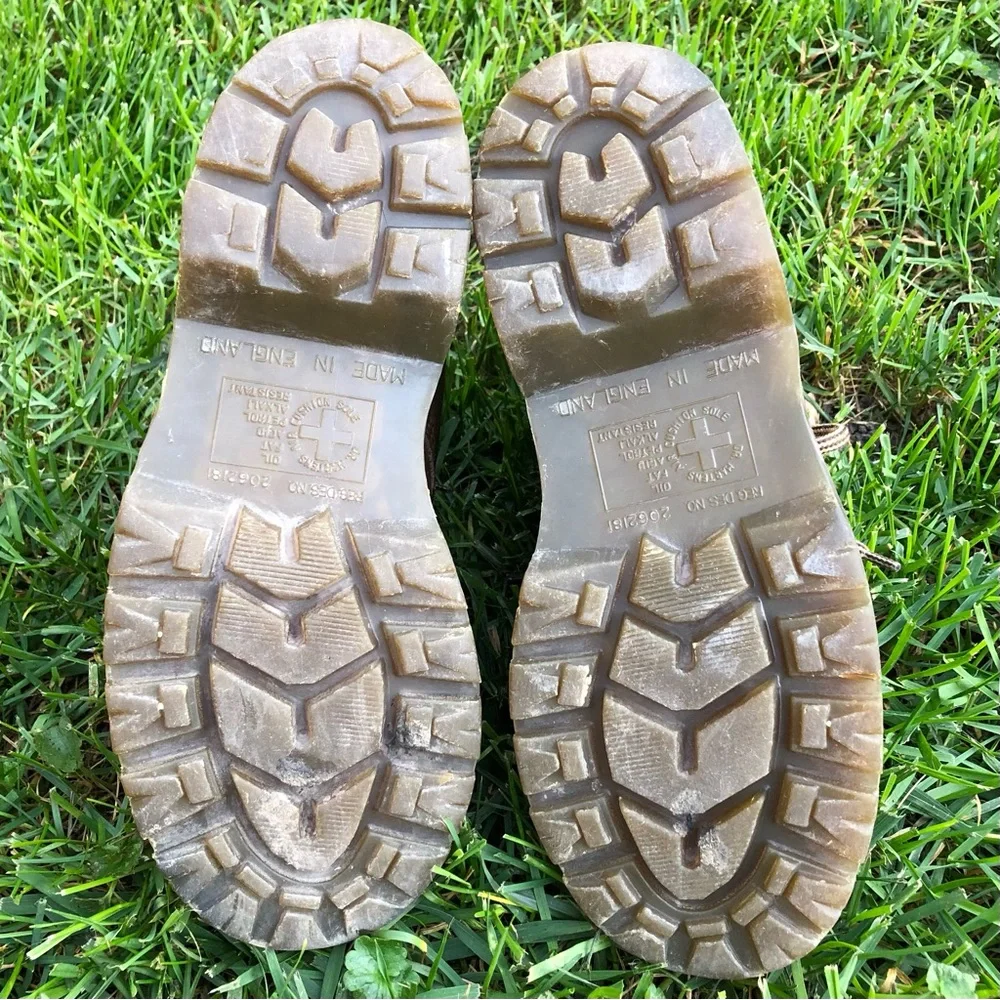 Rare Dr. Martens Brown Platform Boots - Picture 15 of 15